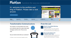 Desktop Screenshot of plattion.com
